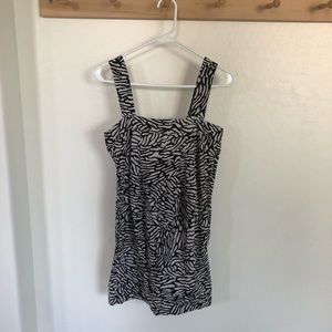 French Connection Zebra print dress